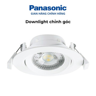Đèn LED âm trần Downlight Đơn sắc Chỉnh góc Panasonic Công suất lỗ khoét phi 80mm