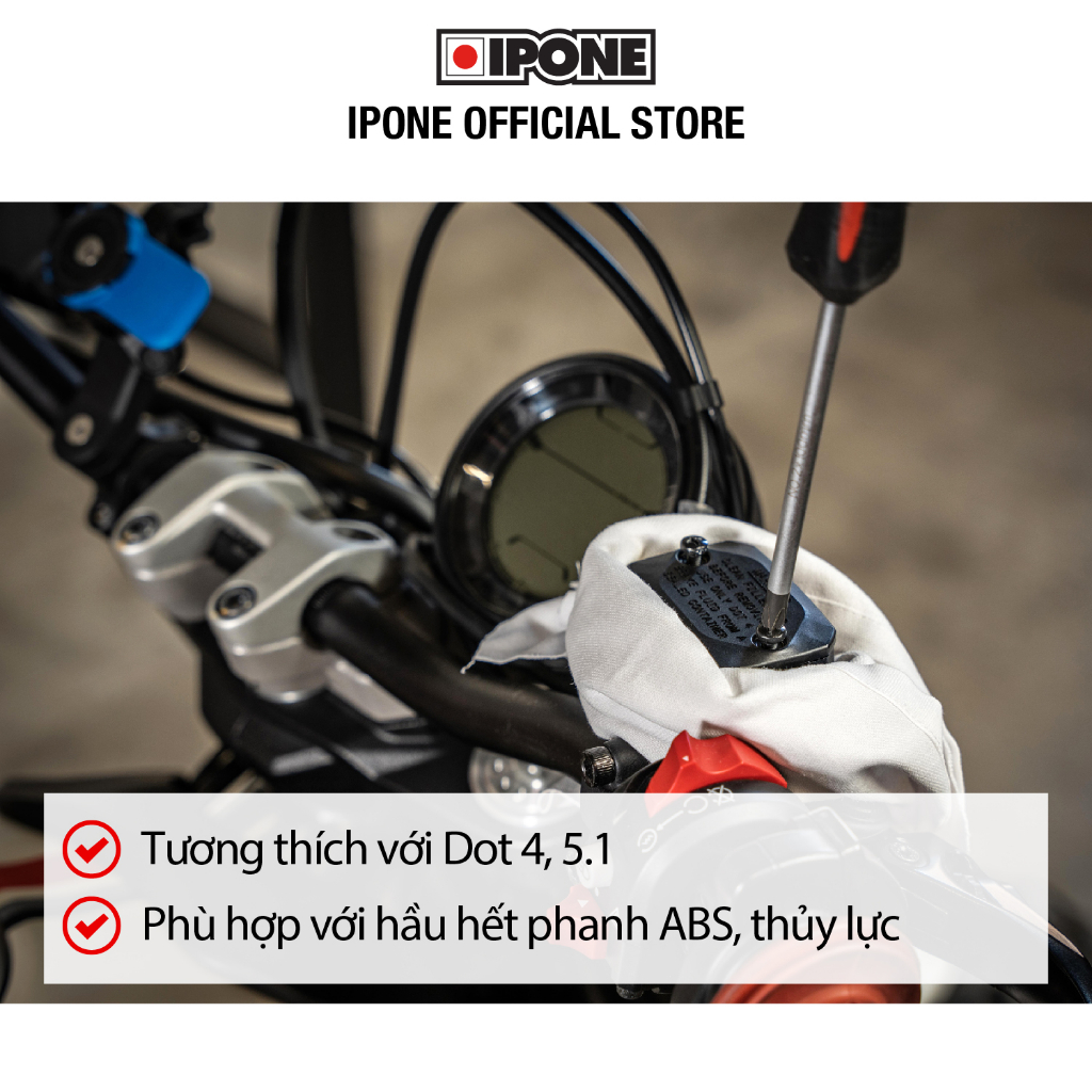 Dầu thắng tổng hợp Ipone Brake Dot 5.1 (500ml)