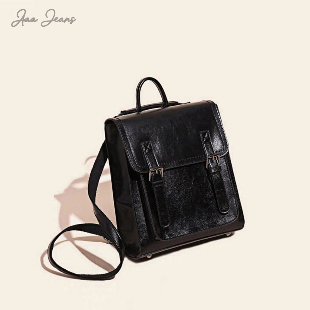 Balo Nữ Da Thật Dáng Classic Aaa Jeans