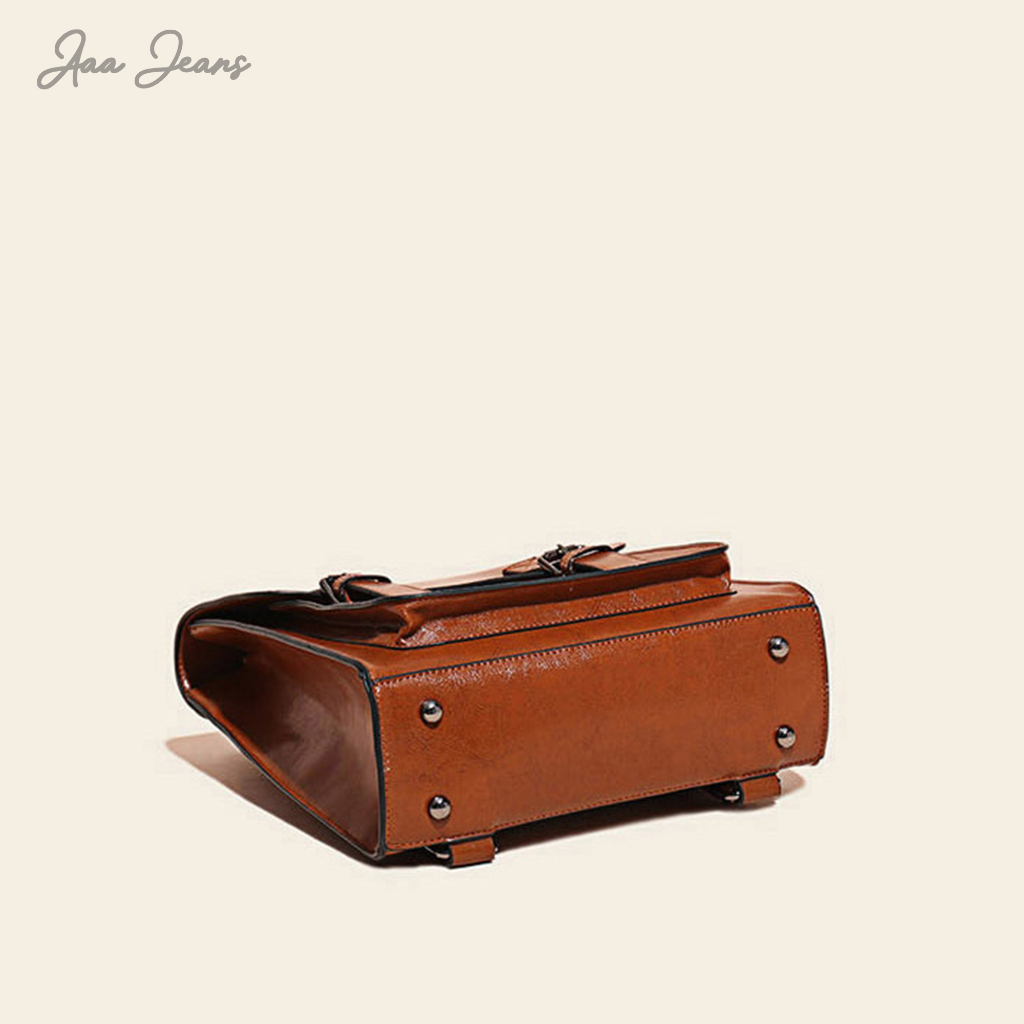 Balo Nữ Da Thật Dáng Classic Aaa Jeans