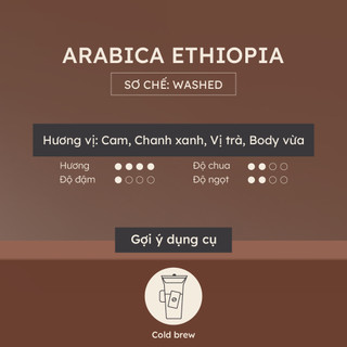 Cà phê Cold Brew tiện lợi - 01 pack - MONO Coffee Lab