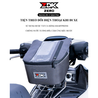 ZDK ZERO - Túi Treo Đầu Xe Ghi Đông Xe Máy Túi Grab Hàng Chuẩn Xịn Chuẩn Form Chống Sốc Thoát Nhiệt Điện Thoại 