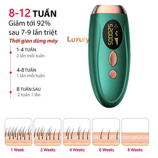 Máy triệt lông vĩnh viễn mini cầm tay triệt lông toàn thân bằng laser ipl 990000 không gây đau