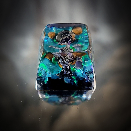 Punpkin keycap , halloween keycap , nút bàn phím cơ bí ngô chủ đề halloween