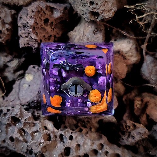 Halloween keycap, nút bàn phím cơ nhân vật sát thủ trong phim thứ 6 ngày 13 , keycap artisan , resin keycap