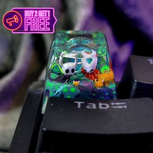 Hollow knight keycap , halloween keycap , nút bàn phím cơ hollow knight chủ đề halloween , SA profile keycap