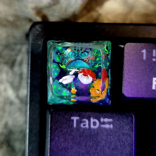 Hollow knight keycap , halloween keycap , nút bàn phím cơ hollow knight chủ đề halloween , SA profile keycap