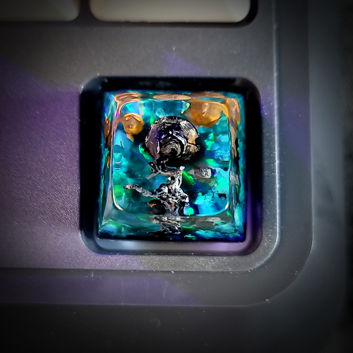 Punpkin keycap , halloween keycap , nút bàn phím cơ bí ngô chủ đề halloween