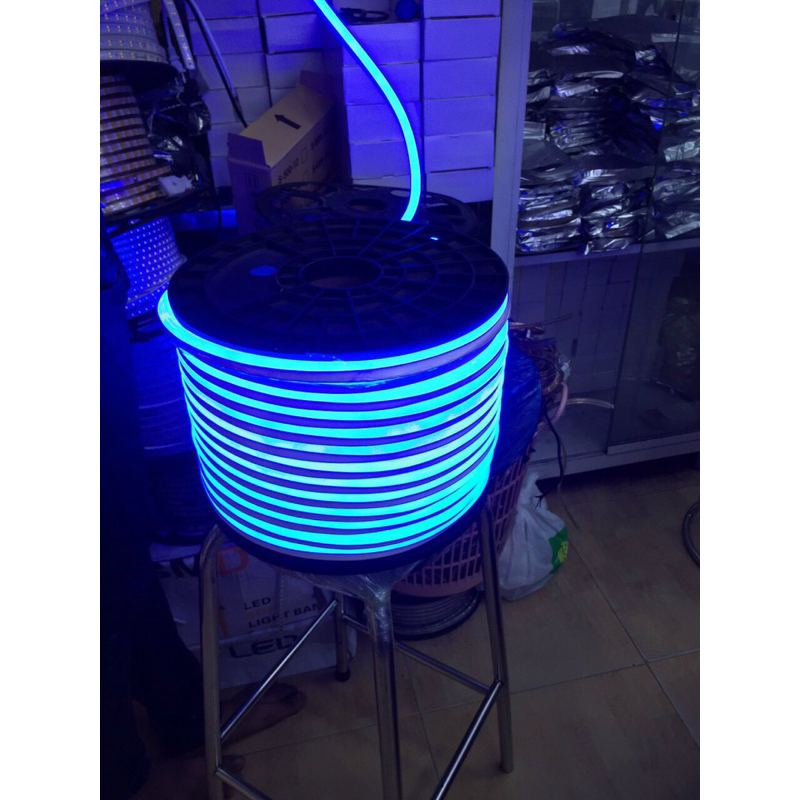 Đèn led dây neon 220v chống nước trang trí ngoài trời, dây led neon 220v