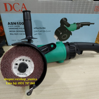 Máy mài bóng, đánh xước inox 1400w dca asn100 hàng chính hãng dca, theo công nghệ trung quốc, giá tốt nhất