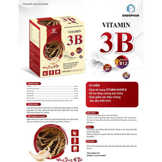 Vitamin 3B chính hãng Endophar