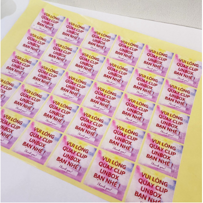 Loại cắt sẵn gỡ ra dán size 2cm-3cm