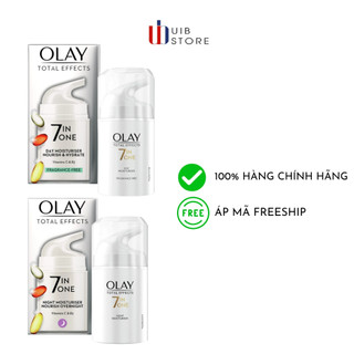 (Hàng có sẵn) Kem Dưỡng Chống Lão Hóa Olay Total Effect 7 in 1 Không Mùi - Bản UK