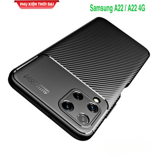 Ốp lưng Samsung Galaxy A22 / A22 4G rằn ri Auto Focus chống sốc phay xước cao cấp