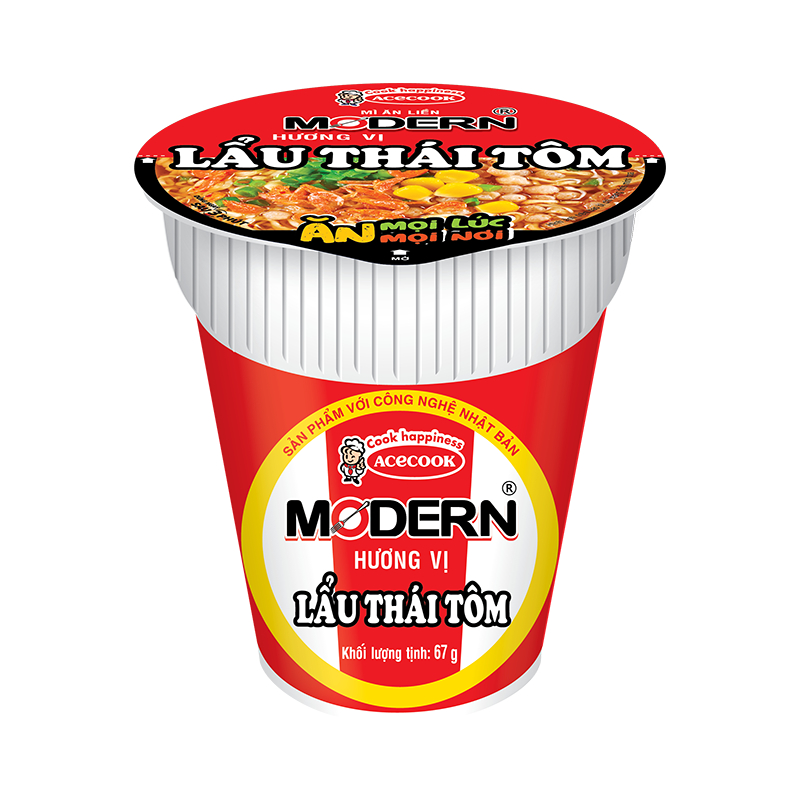 1 LY MÌ LY MODERN MÌ LY LẨU THÁI MODERN MÌ LẨU THÁI TÔM 67G