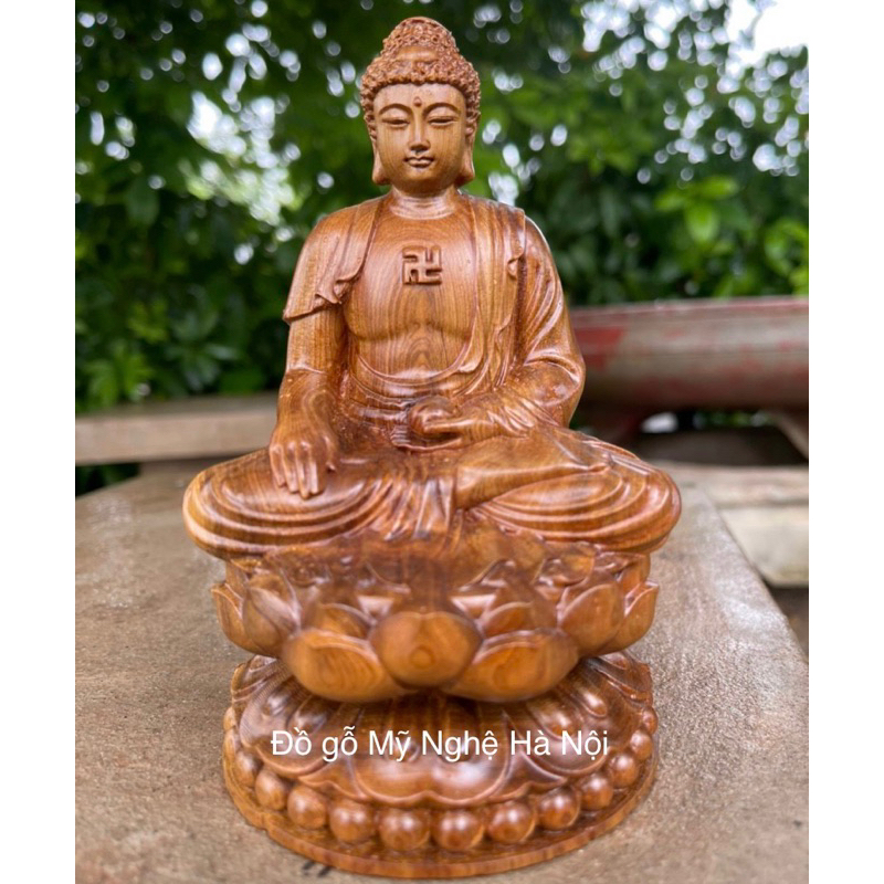 Tượng phật dược sư, Tượng phật mật tông gỗ bách xanh