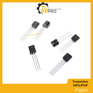 Ss8050 s8050 ss8550 s8550 transistor pnp/pnp 1.5a/0.5a 25v to-92 chân cắm