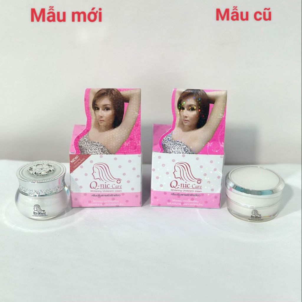 Kem Giảm Thâm Mông, Nách Qnic Care Thái Lan 15g