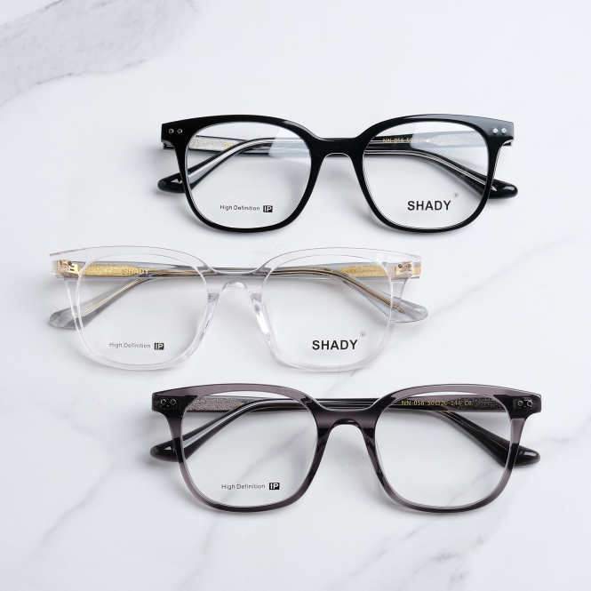 Gọng Kính Cận Nhựa Acetate Shady Unisex G2236 (Nhiều Màu)