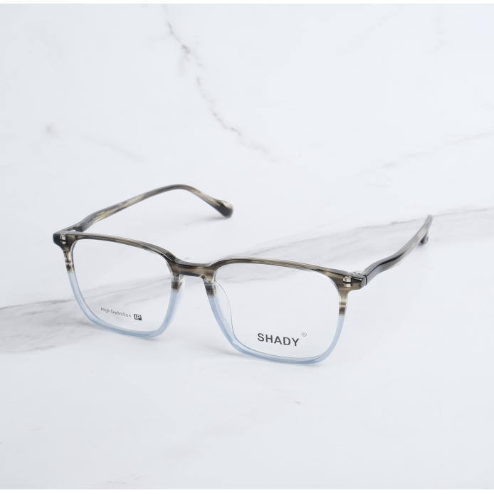 Gọng Kính Cận Nhựa Acetate Cao Cấp Shady Unisex G2637 (Nhiều Màu)