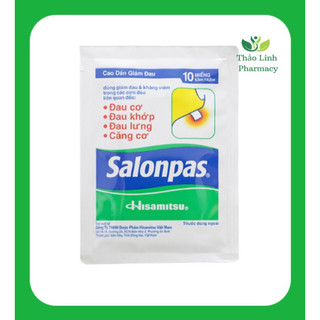 DÁN SALONPAS GIẢM ĐAU HỘP 12 MIẾNG