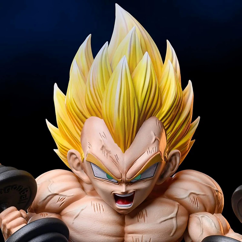 Mô hình đồ chơi trẻ em Vegeta 17cm tập gym Dragon Ball
