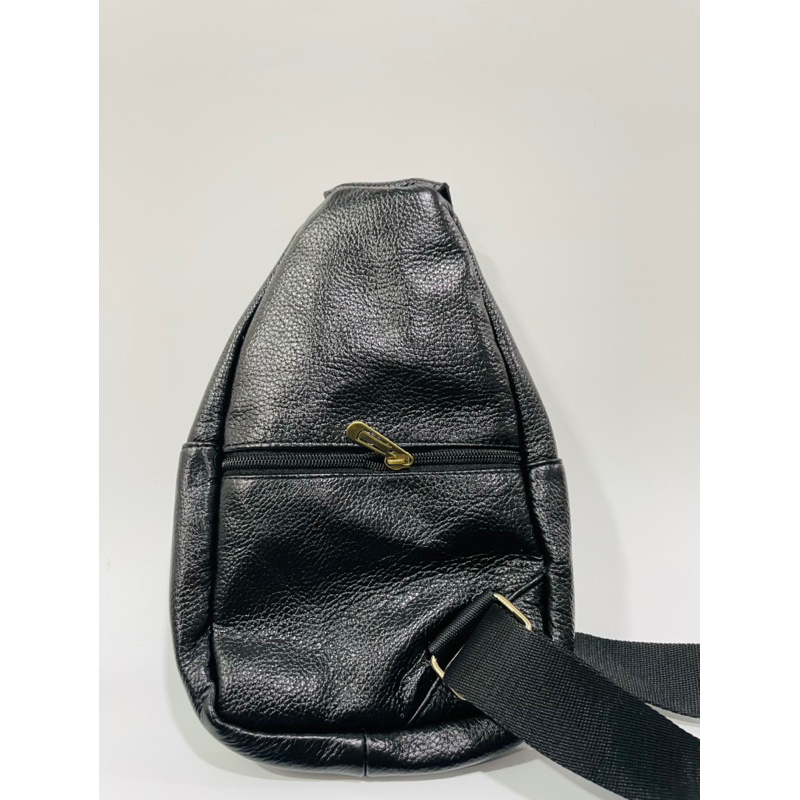 TÚI ĐEO CHÉO DA BÒ THẬT