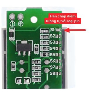 Mạch báo pin đa năng 1s->8s