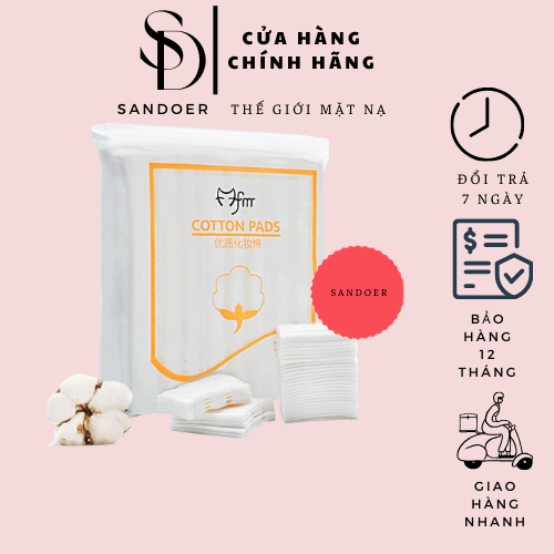 Bông tẩy trang cao cấp Lameila 222 miếng nhà sandoer