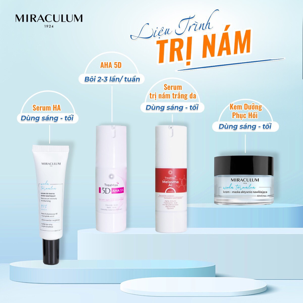 Serum Nám Trắng Da TreaMax Melasma AI 30ml