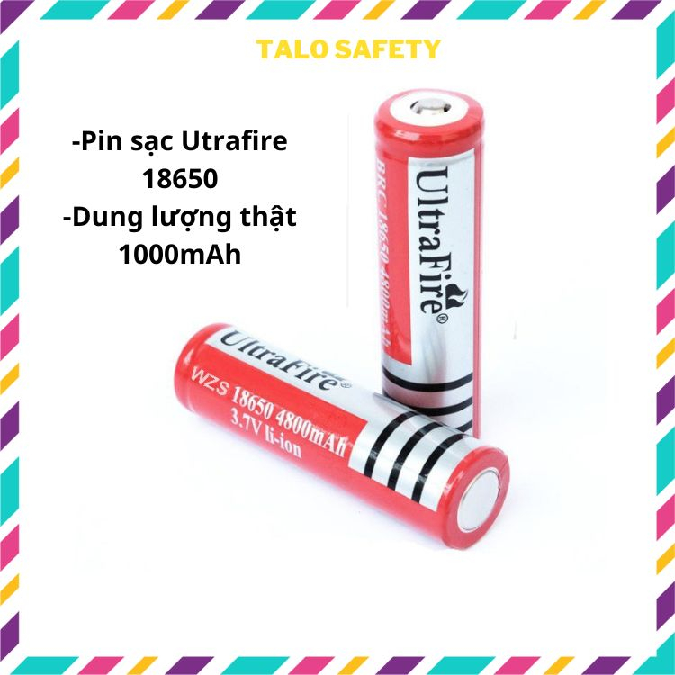Pin Sạc Utralfire 26650 3.7v 6800mAh