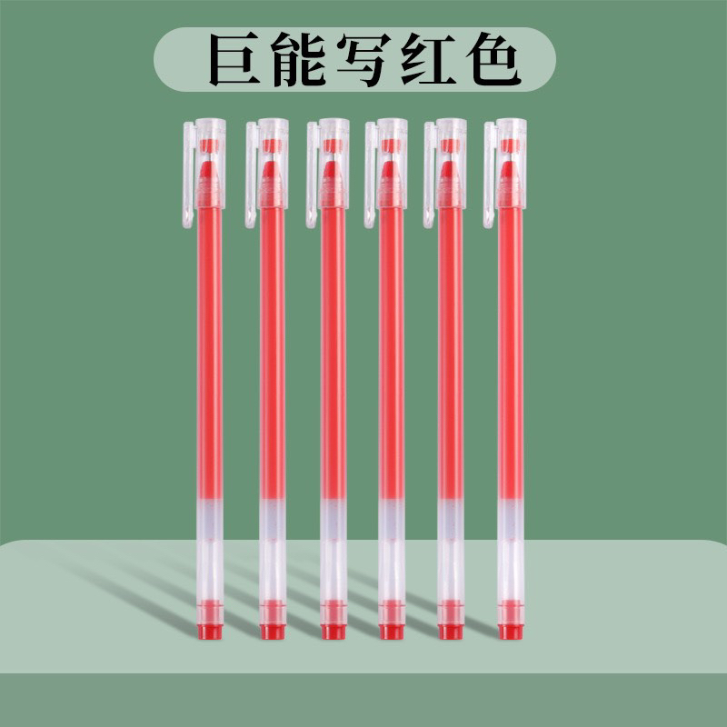 Bút viết dạng nước 3 màu Đen - Xanh - Đỏ ngòi 0,5mm đều mực, một bút bằng 3 ngòi bình thường