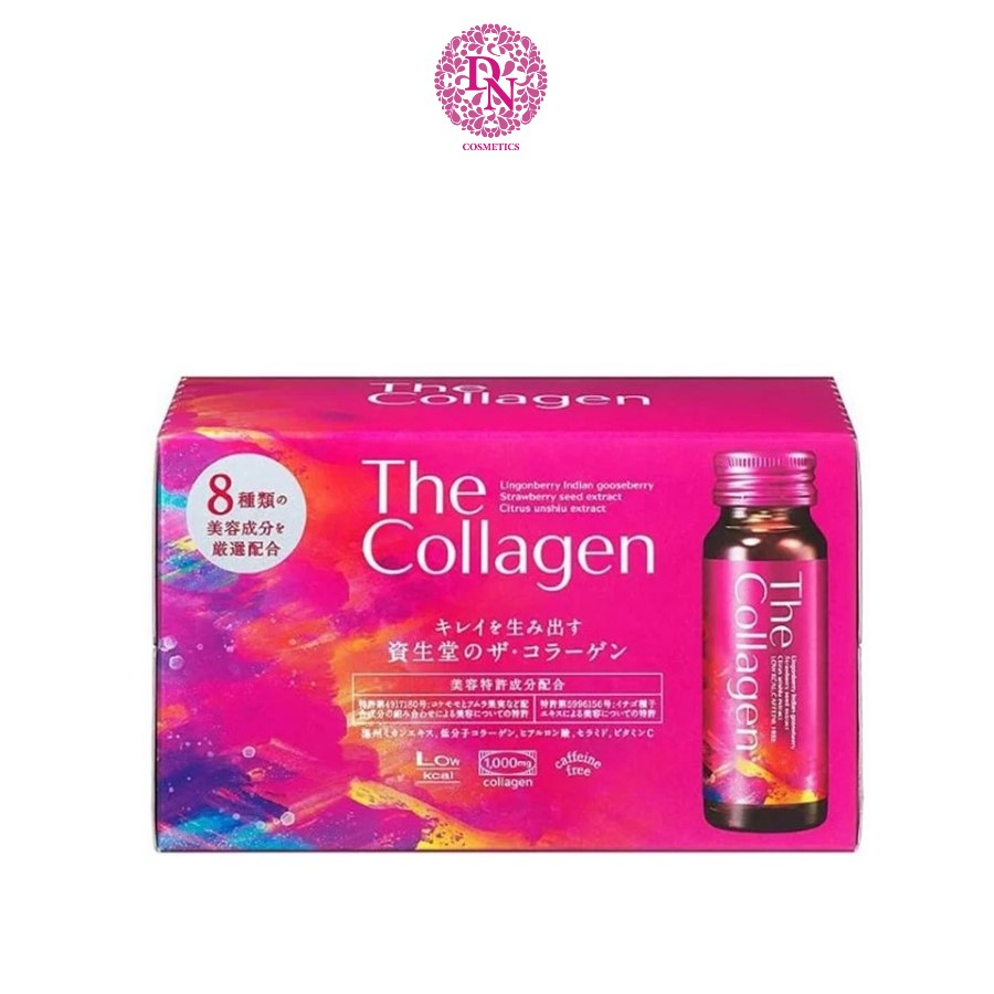 Nước uống đẹp da The Collagen Shiseido Nhật Bản Hộp 10 chai