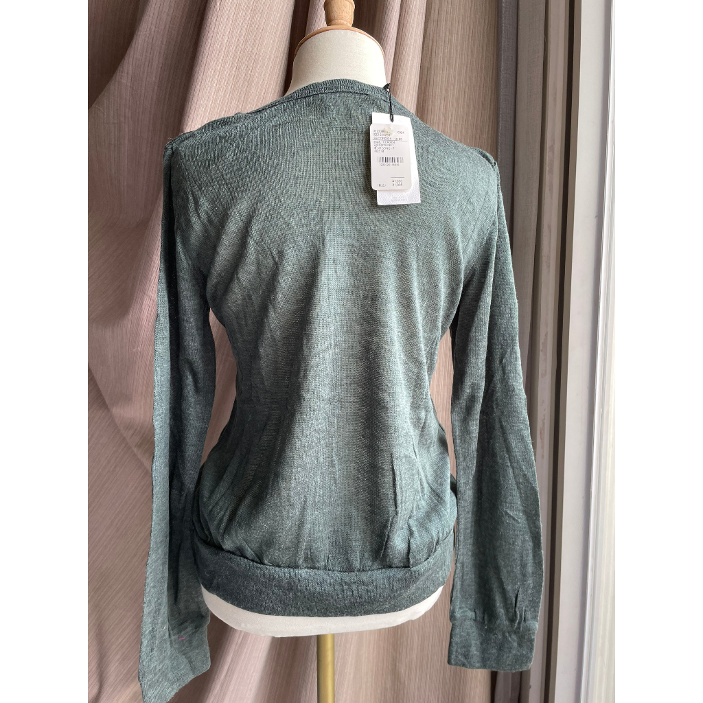 NEW vnxk Áo khoác thu đông monterghi xuất Nhật size M màu rêu và đen