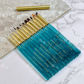 Bút cọ vẽ trang trí móng tay cọ nét cọ bản cọ đắp đủ loại Dingxi