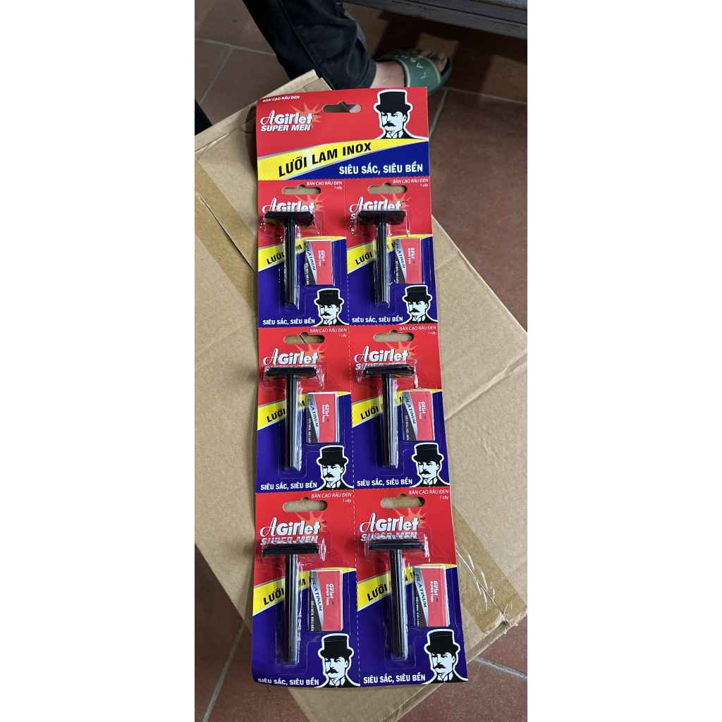 Bàn Cạo râu AGillette Tặng kèm 1 lưỡi.(Khách mua được kiểm tra hàng trước)