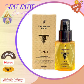 Tinh dầu dưỡng tóc TNT 70ml Tinh dầu Argan dưỡng tóc mềm mượt Phuc hồi bổ xung dưỡng chất Chốn rụng tóc hiệu quả