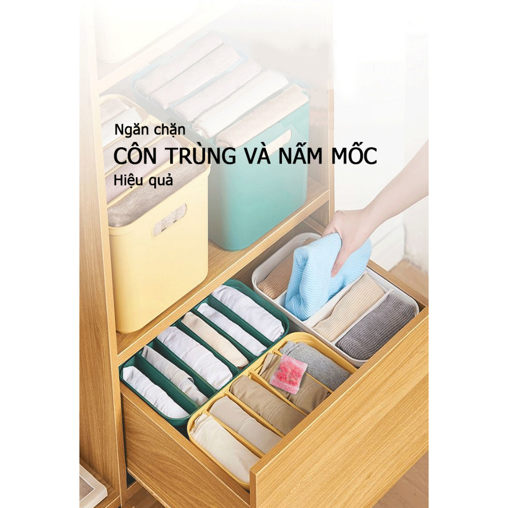 Túi Thơm Quần áo Nhật Bản - Hương Thiên Nhiên - Chống mốc, Chống Côn Trùng Lưu hương