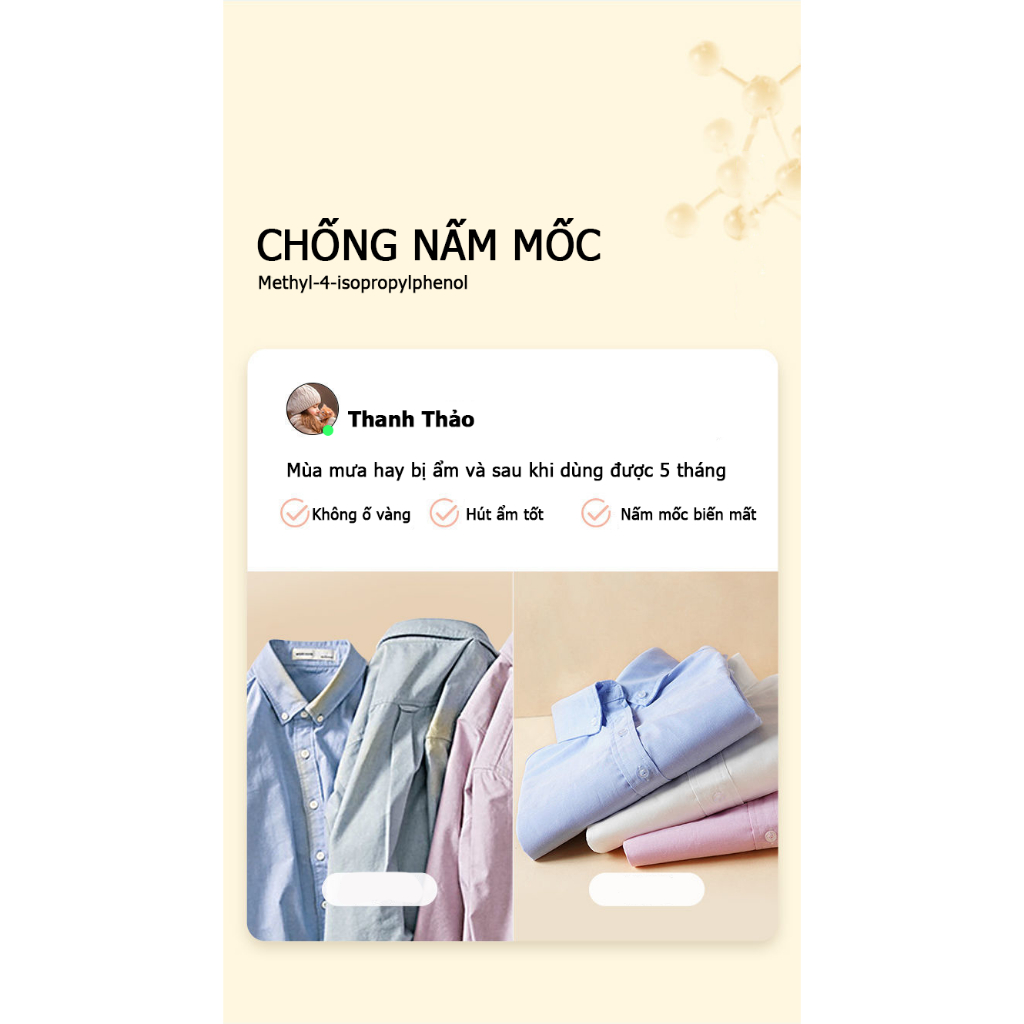 Túi Thơm Quần áo Nhật Bản - Hương Thiên Nhiên - Chống mốc, Chống Côn Trùng Lưu hương