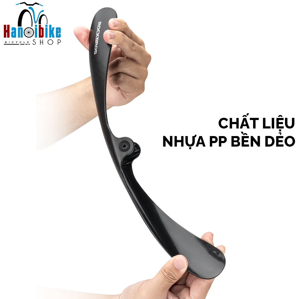 Chắn bùn SAU kẹp khung RockBros sử dụng cho xe đạp Road, Touring, Fixed Gear