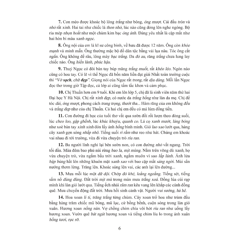 Sách: Tuyển Chọn Những Bài Văn Miêu Tả Lớp 2