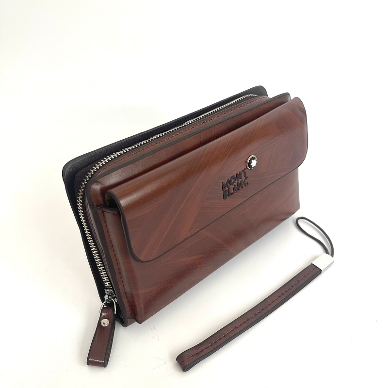 Clutch nam cầm tay, ví nam cao cấp, bóp nam da 2 màu sang trọng, ngăn thẻ rút, kèm dây đeo tay tiện lợi, bh 12 tháng.011