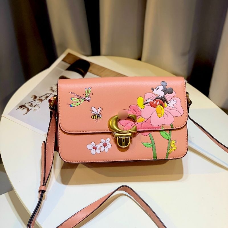 TÚI DISNEY X COACH STUDIO MICKEY MOUSE AND WATERING