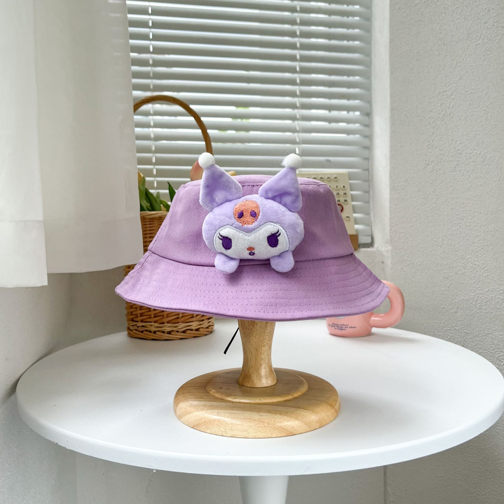 Mũ vành cho bé họa tiết hoạt hình, mũ vành cho bé đáng yêu, mũ che nắng, cho bé 3-8 tuổi, Shopbena