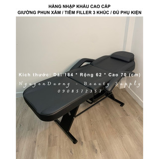 [Q.TÂN PHÚ] [HÀNG NHẬP KHẨU] Giường (Ghế) Tiêm Filler, Tiêm Botox , Phun Xăm Thẩm Mỹ , Tatoo