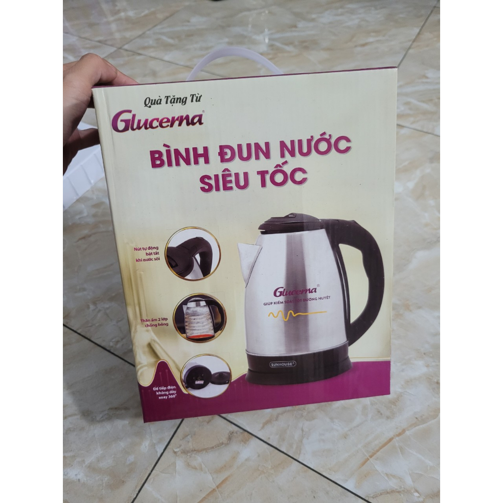 ẤM SUNHOUSE QUÀ KM GLUCERNA