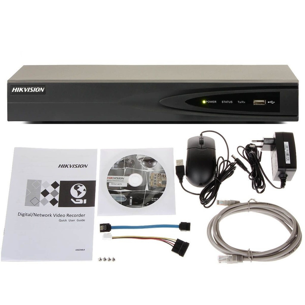 Đầu ghi camera ip Hikvision | Hiviz 4,8,16 Kênh, Upto Max Camera 8mp - Bảo hành chính hãng