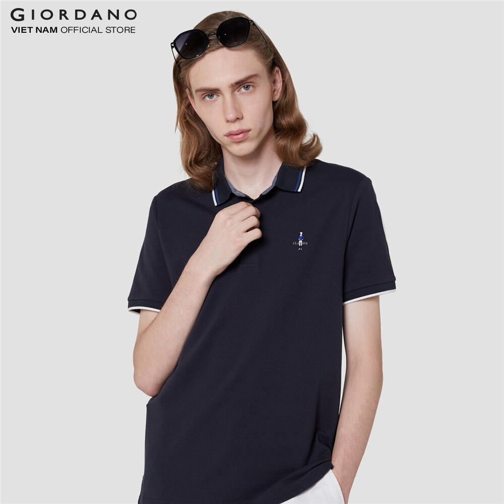 Áo Thun Nam Có Cổ Classic Polo Giordano 01011260