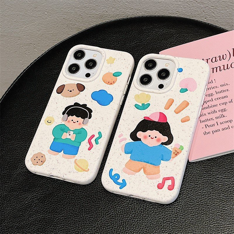 ỐP IPHONE FULL VIỀN HOẠ TIẾT BABY COUPLE
