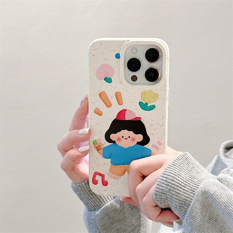 ỐP IPHONE FULL VIỀN HOẠ TIẾT BABY COUPLE